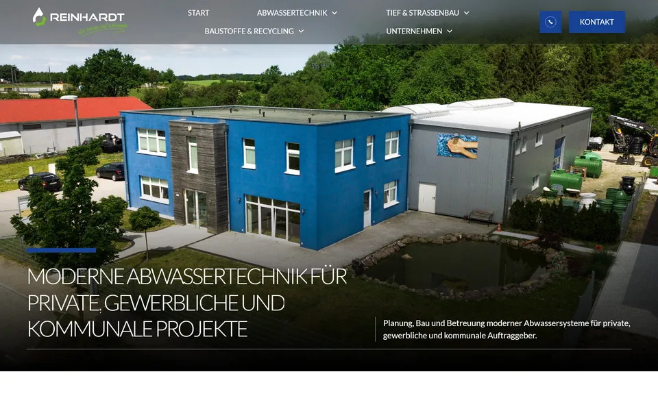 Website von Reinhardt